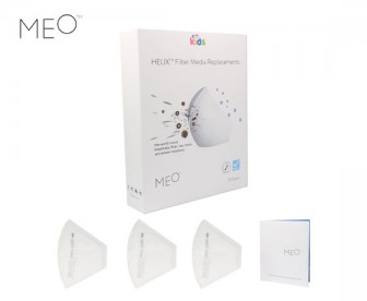 MEO 儿童高效防护口罩滤芯替换装 3片装 MEO 儿童高效防护口罩滤芯替换装 3片装